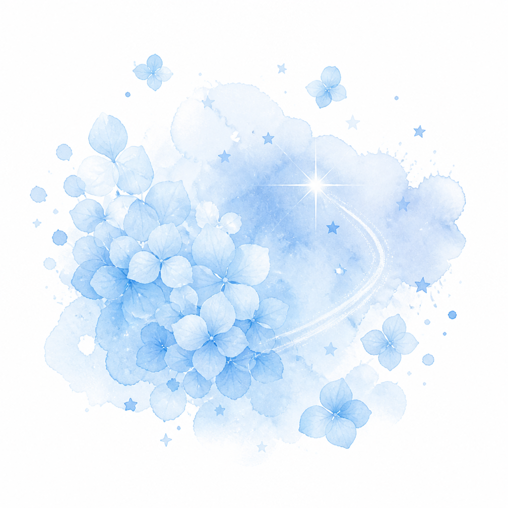 Cute light blue palette