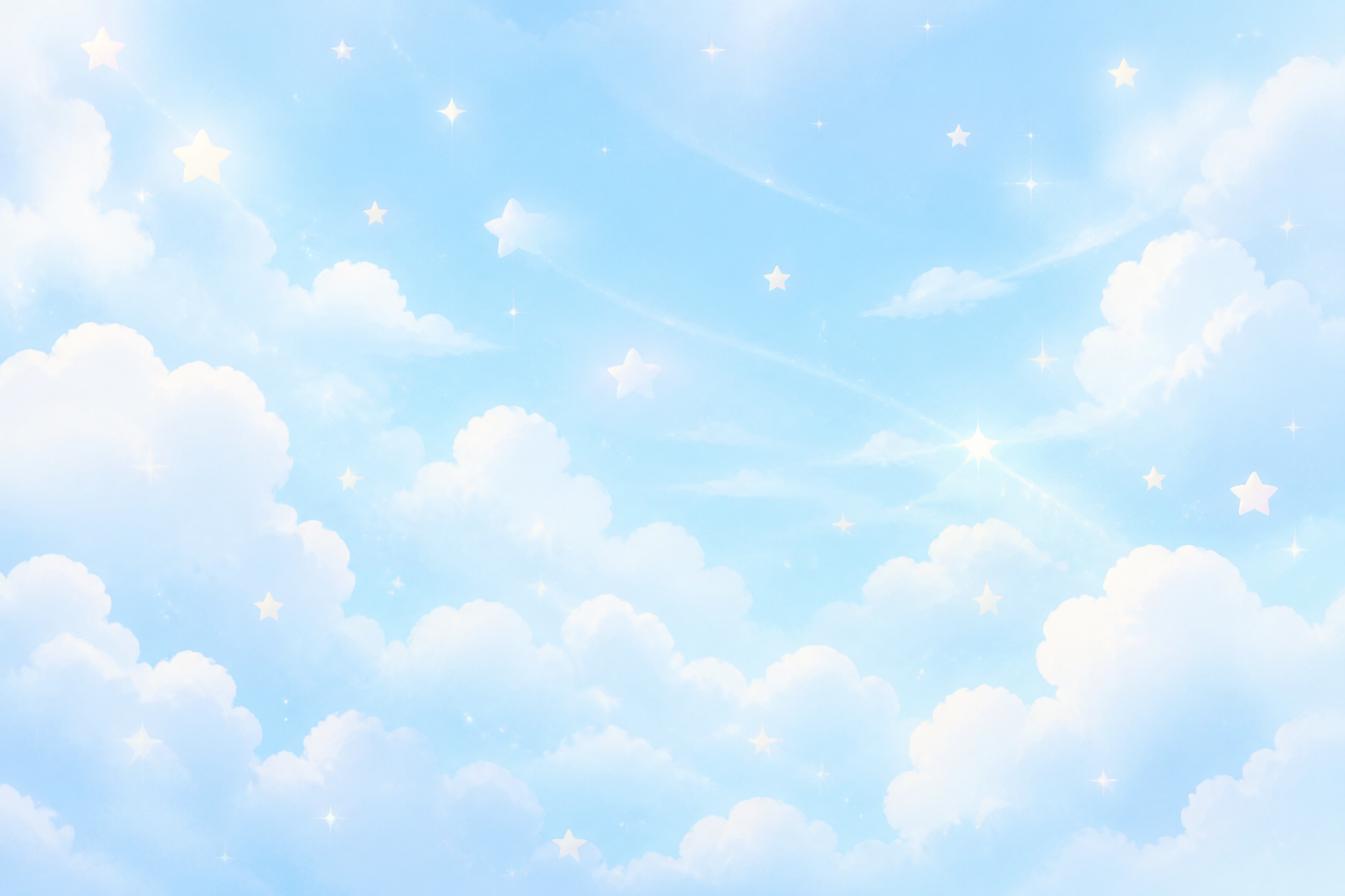 Cute clouds project preview